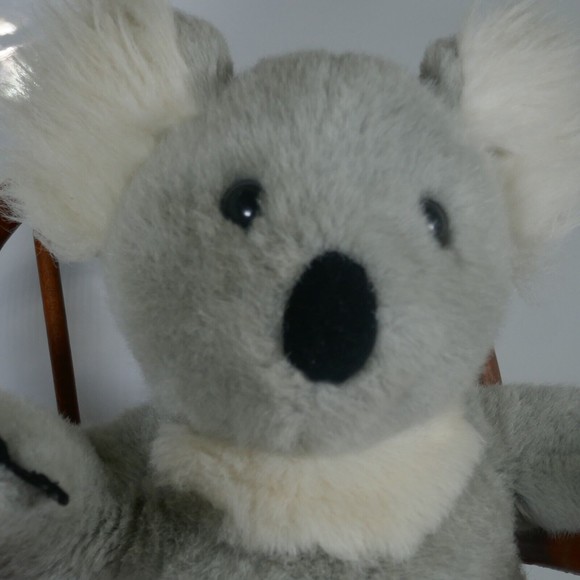 BUILD A BEAR Koala Bear Plush Toy Stuffed Animal 15" Gray & White Retired - Picture 4 of 14